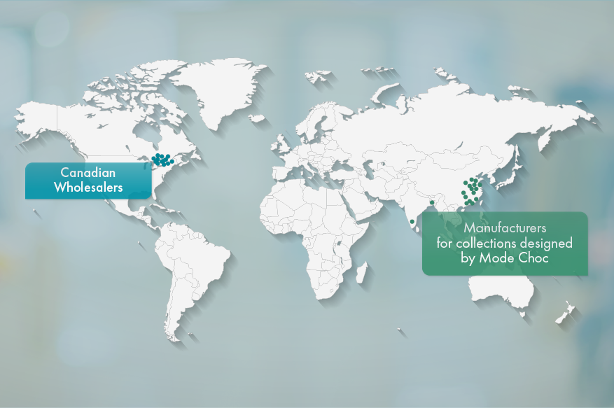 Mode Choc Suppliers around the World Mode Choc Suppliers around the World